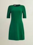 Hobbs Alana A-Line Dress, Green