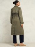 Hobbs Rhian Trench Coat, Olive Green