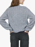 Sisters Point Lerna Textured Jumper, Grey Melange