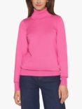 Sisters Point Hotti Slim Fit Roll Neck Jumper, Pink