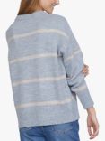 Sisters Point Meya Stripe Jumper, Grey Melange/Bamboo