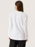 Soaked In Luxury Coreen Cotton Long Sleeve T-Shirt