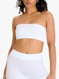 Heist Soft Skin Bandeau Bra, Pure White