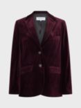 Gerard Darel Maeva Tailored Jacket, Burgundy