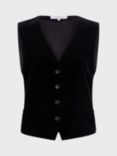 Gerard Darel Maia Tailored Waistcoat, Black