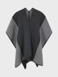 Gerard Darel Damiane Wool Blend Shrug, Charcoal