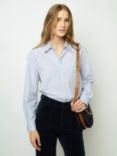 Gerard Darel Blanche Stripe Shirt, Blue