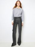 Gerard Darel Anna Two Tone Jeans, Charcoal/Grey