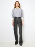 Gerard Darel Anna Two Tone Jeans, Charcoal/Grey