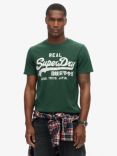 Superdry Vintage Logo Graphic T-Shirt, Enamel Green