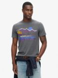 Superdry Great Outdoors Graphic T-Shirt, Granite Grey Marl