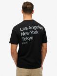 Superdry Core Logo City Loose T-Shirt, Black