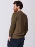 Aubin Westbourne Merino Wool Jumper, Khaki