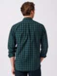 Aubin Gladstone Check Shirt, Green Gingham