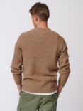 Aubin Tay Ribbed Lambswool Blend Knit Jumper