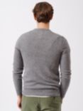 Aubin Westbourne Merino Wool Jumper, Grey Marl