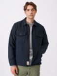 Aubin Wildsworth Wool Blend Jacket, Navy