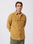 Aubin Normanby Cotton Twill Shirt, Gold