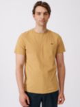 Aubin Logo Cotton T-shirt, Gold