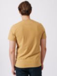 Aubin Logo Cotton T-shirt, Gold