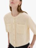 MY ESSENTIAL WARDROBE Carry Cardigan, Antique White