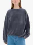 MY ESSENTIAL WARDROBE Diego Sweatshirt, Dark Grey Wash