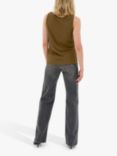 MY ESSENTIAL WARDROBE Kate Ribbed Tank, Military Olive