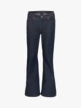 MY ESSENTIAL WARDROBE Lucy Bootcut Leg Jeans, Dark Blue Un-wash