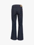 MY ESSENTIAL WARDROBE Lucy Bootcut Leg Jeans, Dark Blue Un-wash