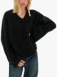 MY ESSENTIAL WARDROBE Meena V-Neck Wool Blend Jumper