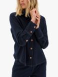 MY ESSENTIAL WARDROBE Lara Denim Shirt, Dark Blue Un-wash