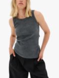 MY ESSENTIAL WARDROBE Mandy Tank, Black Wash