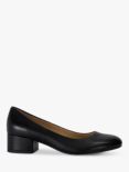 Dune Bracket Leather Courts, Black