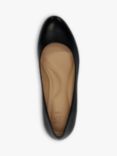 Dune Bracket Leather Courts, Black