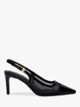 Dune Closed Mesh Pointed Courts, Black