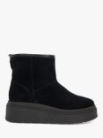 Dune Podsey Suede Ankle Boots, Black