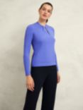 Hobbs Effie Loop Neck Jumper, Regatta Blue