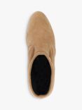 Dune Optilly Suede Block Heel Sock Boots