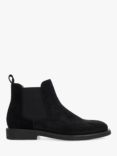 Dune Cromwells Suede Chelsea Boots, Black