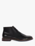 Dune Millers Leather Chukka Boots, Black