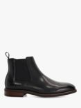 Dune Maxton Leather Chelsea Boots, Black