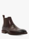 Dune Maxton Leather Chelsea Boots, Brown-Leather