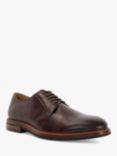 Dune Savoye Leather Oxford Shoes, Bordo-leather