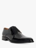 Dune Salisbury Patent Leather Derby Shoes, Black