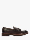 Dune Shaw Leather Tassel Loafers, Brown-leather