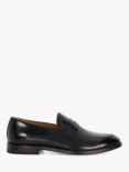 Dune Surrey Leather Penny Loafers, Black