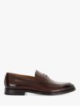 Dune Surrey Leather Penny Loafers, Brown