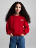 Mango Kids' Champs Sweatshirt, Red