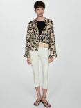 Mango Pardo Leopard Print Shirt, Multi