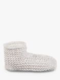 totes Women's Chunky Knit Booties, Cream